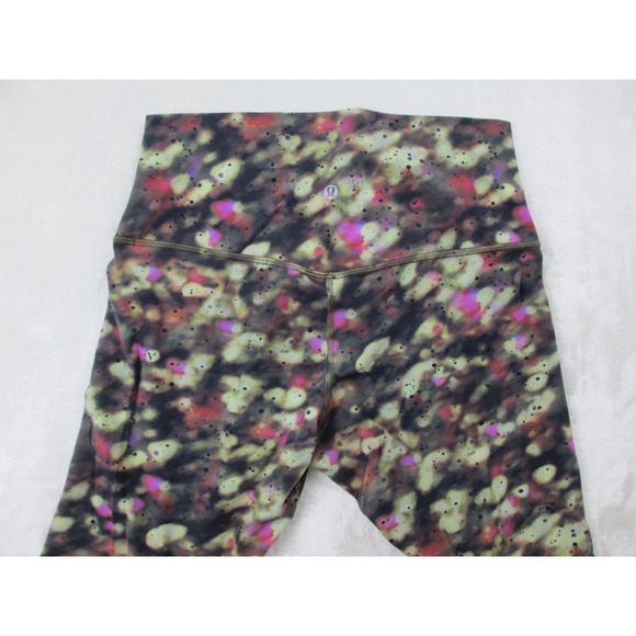 Lululemon Align Pants Womens 10 Green Capri Leggings Gym Yoga Workout Ladies* - Picture 4 of 9